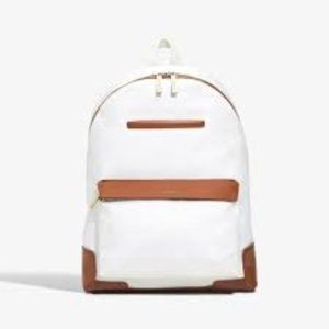 The Honest Company Uptown Coated Canvas Diaper Backpack